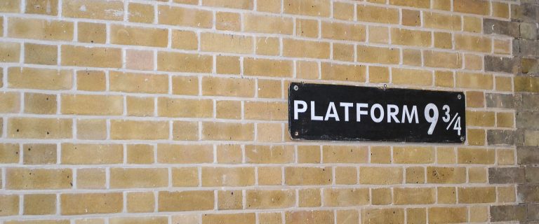 Kings Cross North London Platform 91/4